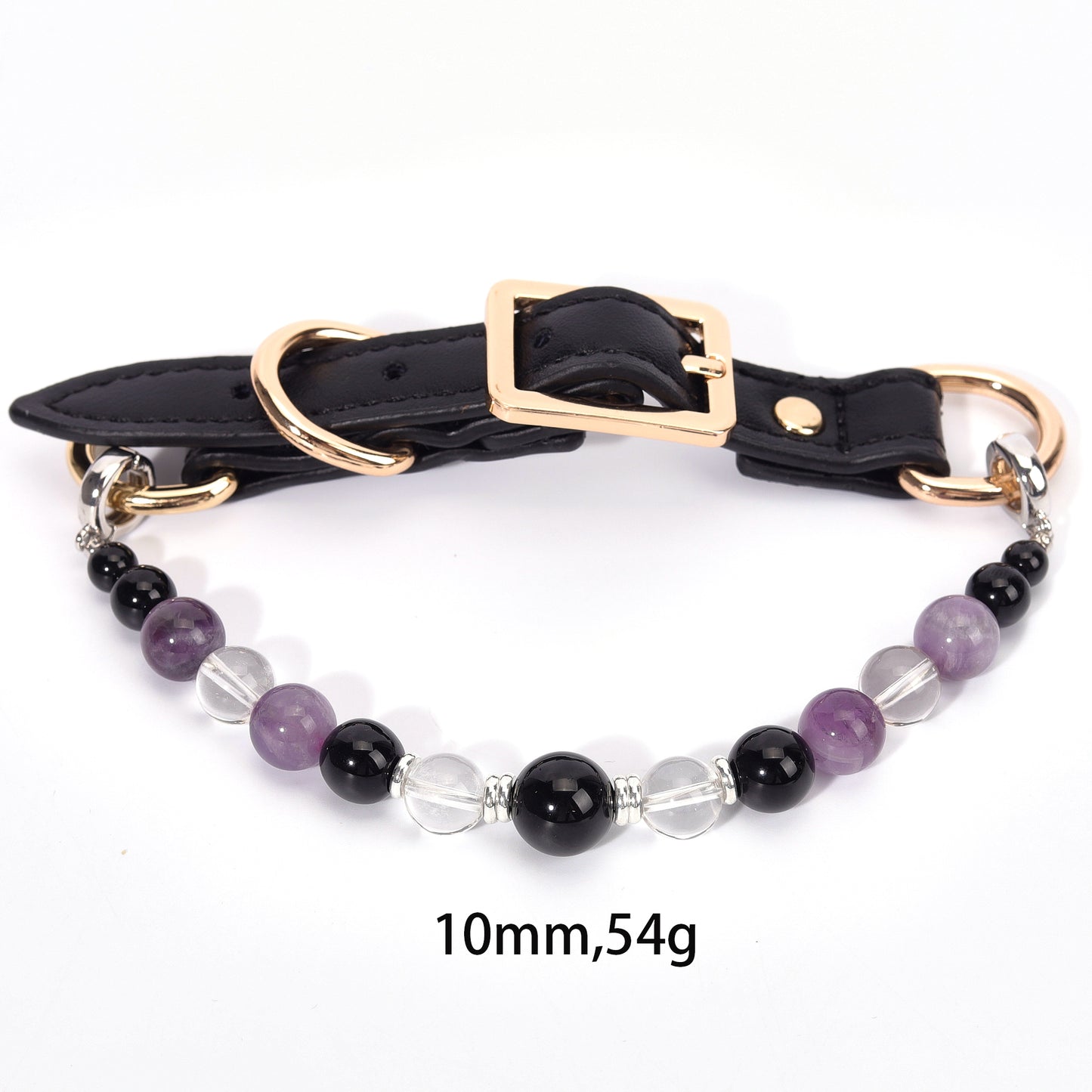New crystal healing pet necklace for cats and dogs