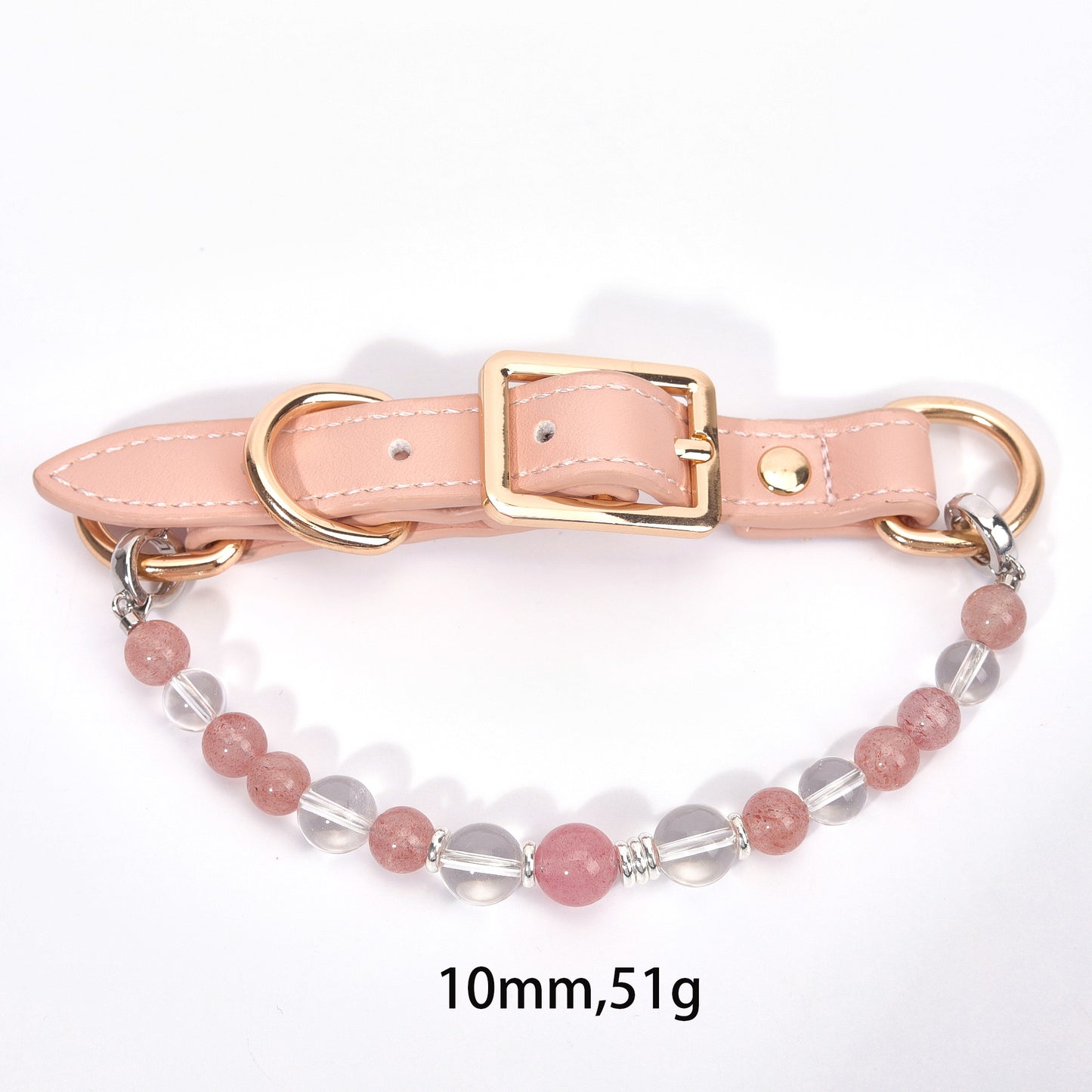 New crystal healing pet necklace for cats and dogs