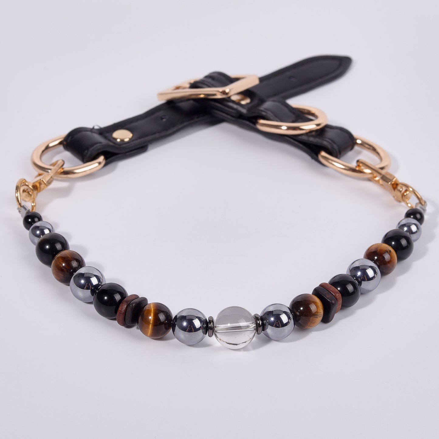 Healing Crystal Pet Necklace new design  can adjust the size, easy to remove